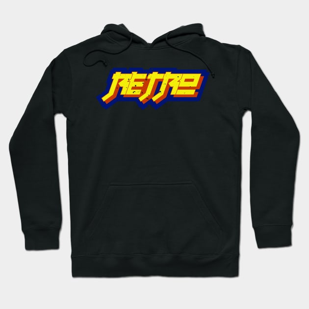 Retro - Japanese Style Hoodie by prometheus31